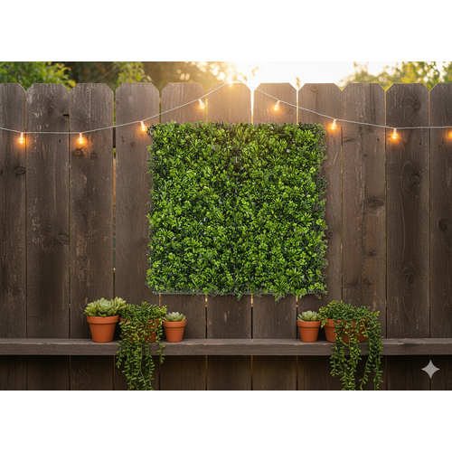 GreenWall Mesterséges Növényfal Panel, 1 m² (Clover) | Gondozásmentes Zöldfal Kültérre és Beltérre - UV-stabil GreenWall Mesterséges Növényfal Panel, 1 m² (Clover) | Gondozásmentes Zöldfal Kültérre és Beltérre - UV-stabil