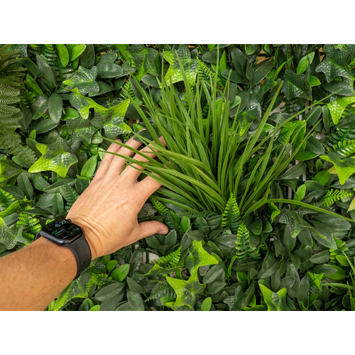 GreenWall Mesterséges Növényfal Panel, 1 m² (Exotic) | Gondozásmentes Zöldfal Kültérre és Beltérre - UV-stabil GreenWall Mesterséges Növényfal Panel, 1 m² (Exotic) | Gondozásmentes Zöldfal Kültérre és Beltérre - UV-stabil
