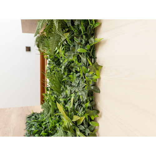 GreenWall Mesterséges Növényfal Panel, 1 m² (Exotic) | Gondozásmentes Zöldfal Kültérre és Beltérre - UV-stabil GreenWall Mesterséges Növényfal Panel, 1 m² (Exotic) | Gondozásmentes Zöldfal Kültérre és Beltérre - UV-stabil