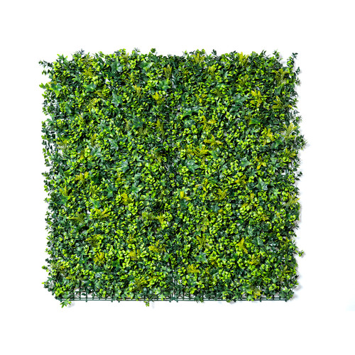GreenWall Mesterséges Növényfal Panel, 1 m² (Garden) | Gondozásmentes Zöldfal Kültérre és Beltérre - UV-stabil
