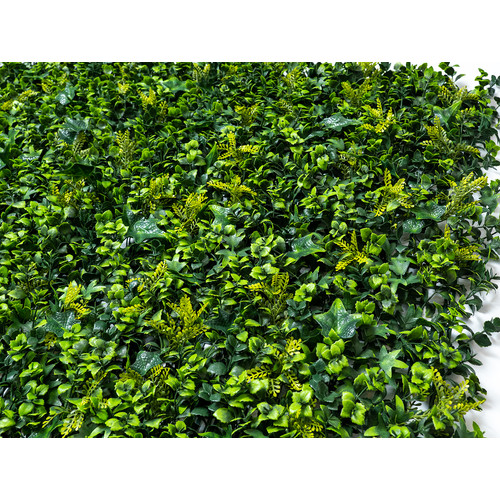 GreenWall Mesterséges Növényfal Panel, 1 m² (Garden) | Gondozásmentes Zöldfal Kültérre és Beltérre - UV-stabil GreenWall Mesterséges Növényfal Panel, 1 m² (Garden) | Gondozásmentes Zöldfal Kültérre és Beltérre - UV-stabil