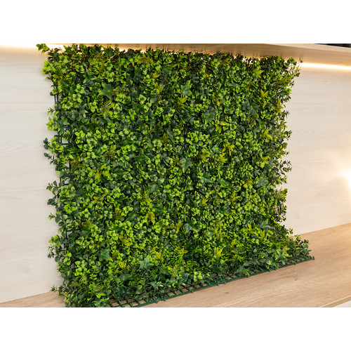 GreenWall Mesterséges Növényfal Panel, 1 m² (Garden) | Gondozásmentes Zöldfal Kültérre és Beltérre - UV-stabil GreenWall Mesterséges Növényfal Panel, 1 m² (Garden) | Gondozásmentes Zöldfal Kültérre és Beltérre - UV-stabil