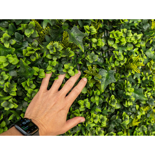 GreenWall Mesterséges Növényfal Panel, 1 m² (Garden) | Gondozásmentes Zöldfal Kültérre és Beltérre - UV-stabil GreenWall Mesterséges Növényfal Panel, 1 m² (Garden) | Gondozásmentes Zöldfal Kültérre és Beltérre - UV-stabil