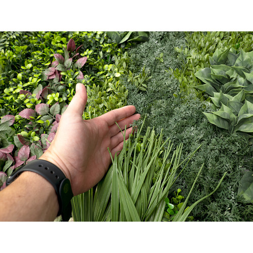 GreenWall Mesterséges Növényfal Panel, 1 m² (Oasis-1) | Gondozásmentes Zöldfal Kültérre és Beltérre - UV-stabil GreenWall Mesterséges Növényfal Panel, 1 m² (Oasis-1) | Gondozásmentes Zöldfal Kültérre és Beltérre - UV-stabil
