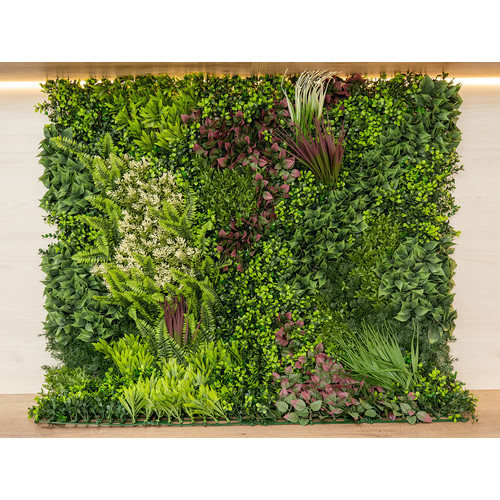 GreenWall Mesterséges Növényfal Panel, 1 m² (Oasis-1) | Gondozásmentes Zöldfal Kültérre és Beltérre - UV-stabil GreenWall Mesterséges Növényfal Panel, 1 m² (Oasis-1) | Gondozásmentes Zöldfal Kültérre és Beltérre - UV-stabil