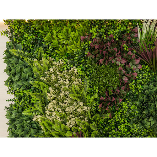 GreenWall Mesterséges Növényfal Panel, 1 m² (Oasis-1) | Gondozásmentes Zöldfal Kültérre és Beltérre - UV-stabil GreenWall Mesterséges Növényfal Panel, 1 m² (Oasis-1) | Gondozásmentes Zöldfal Kültérre és Beltérre - UV-stabil