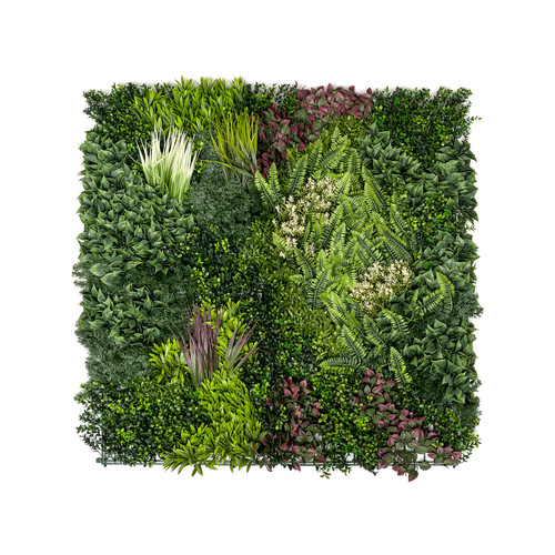 GreenWall Mesterséges Növényfal Panel, 1 m² (Oasis-2) | Gondozásmentes Zöldfal Kültérre és Beltérre - UV-stabil