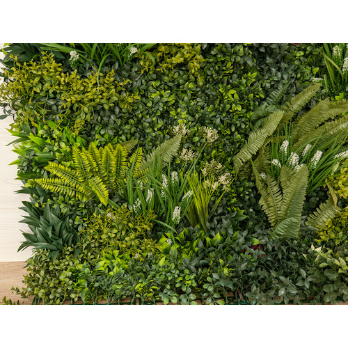 GreenWall Mesterséges Növényfal Panel, 1 m² (Oasis-2) | Gondozásmentes Zöldfal Kültérre és Beltérre - UV-stabil GreenWall Mesterséges Növényfal Panel, 1 m² (Oasis-2) | Gondozásmentes Zöldfal Kültérre és Beltérre - UV-stabil