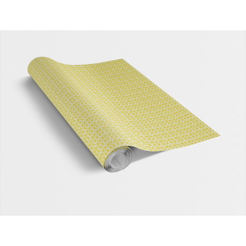 ANDY YELLOW / andy sárga kockái 45cm x 15m öntapadós tapéta