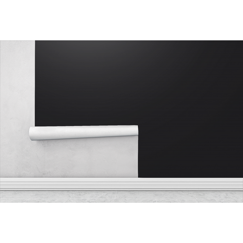 BLACK MAT/ matt fekete 45cm x 15m öntapadós tapéta