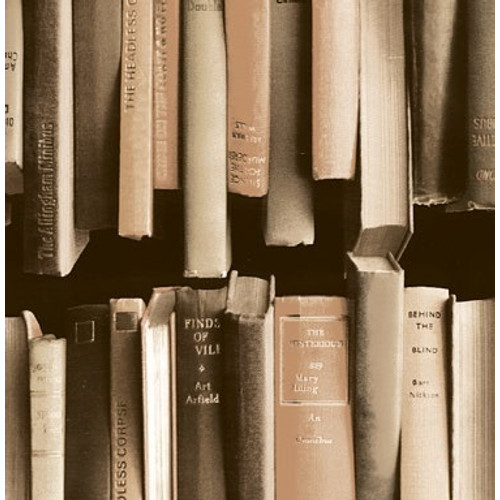 BOOK STACK VINTAGE könyvek 45cm x 15m öntapadós tapéta