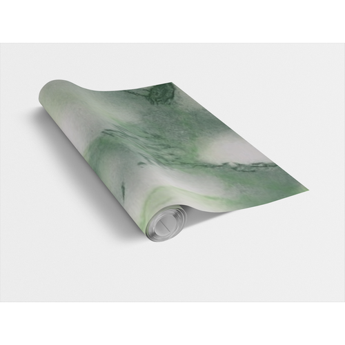 CARRARA GREEN / zöld carrarai márványminta 45cm x 15m öntapadós tapéta