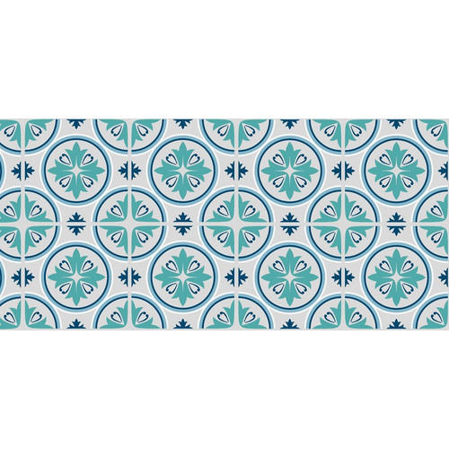 CASSIA TEAL 45cm x 15m csempe kerámia öntapadós tapéta