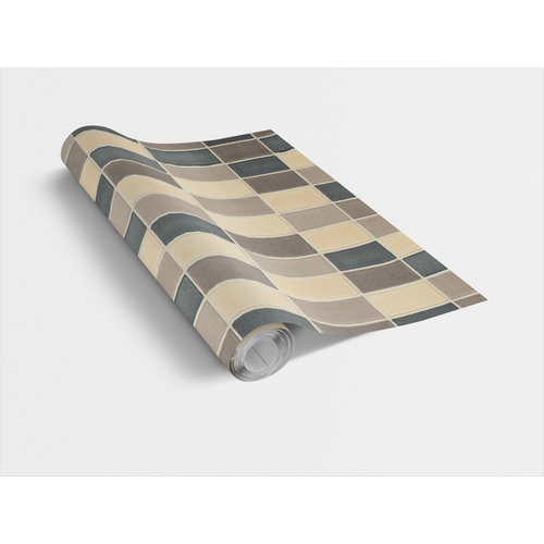 CETONA BEIGE / mozaik téglalapok 45cm x 15m öntapadós vinyl tapéta