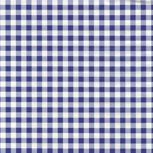 CHECK BLUE / kék kockás 45cm x 15m öntapadós tapéta