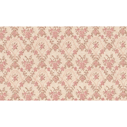 DECOR / szövethatású barokk virág 45cm x 15m öntapadós tapéta