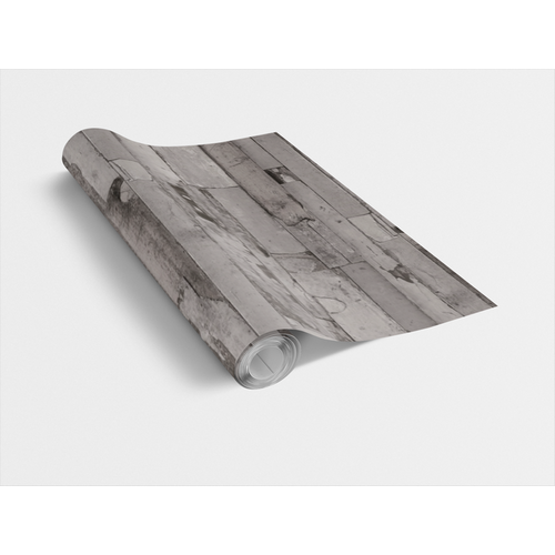 DOOR DARK / sötét kopott deszka 45cm x 15m öntapadós tapéta