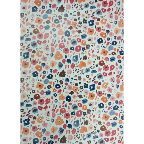 Öntapadós fólia FIORI 45cm x 15m színes dekor tapéta