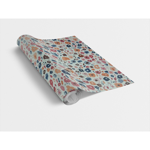 Öntapadós fólia FIORI 45cm x 15m színes dekor tapéta