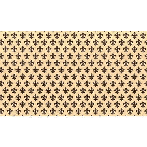 LILY BROWN / barna bourbon liliom 45cm x 15m öntapadós tapéta