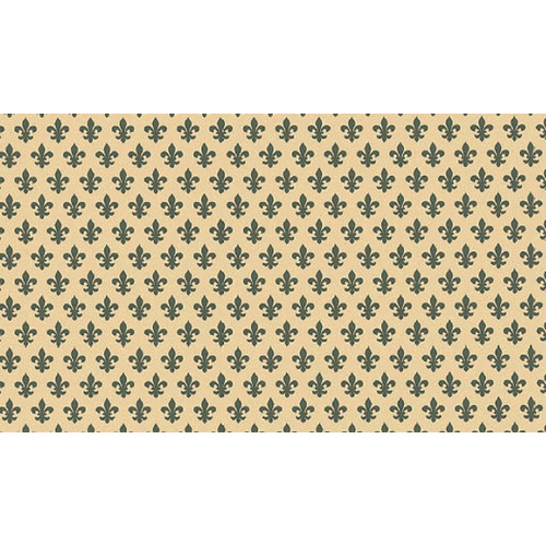 LILY GREEN / zöld bourbon liliom 45cm x 15m öntapadós tapéta