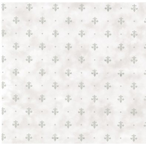 LILY GREY SILVER 45cm x 15m öntapadós tapéta, Vénilia Décor szürke ezüst