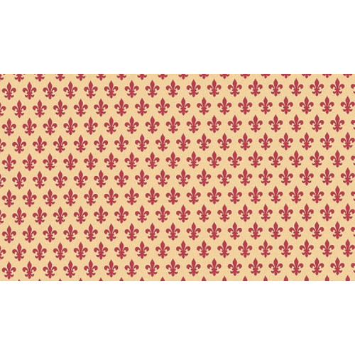 LILY RED / piros bourbon liliom 45cm x 15m öntapadós fólia tapéta, Vénilia Décor