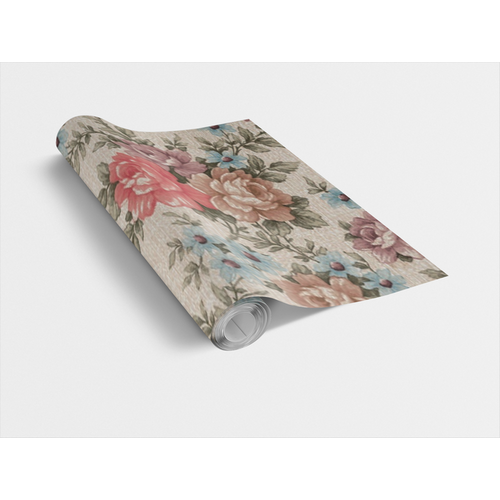 ROMANTIC / romantikus rózsák 45cm x 15m öntapadós tapéta, Vénilia Décor
