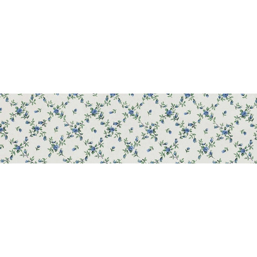 ROMBO / kis kék virágok 45cm x 15m öntapadós fólia tapéta, Vénilia Décor