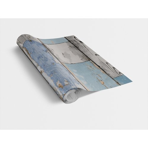 Gekkofix SCRAPWOOD / kék kopott deszka 45cm x 15m öntapadós tapéta, Vénilia Décor