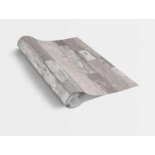 Gekkofix SCRAPWOOD LIGHT / világos kopott deszka 45cm x 15m öntapadós tapéta