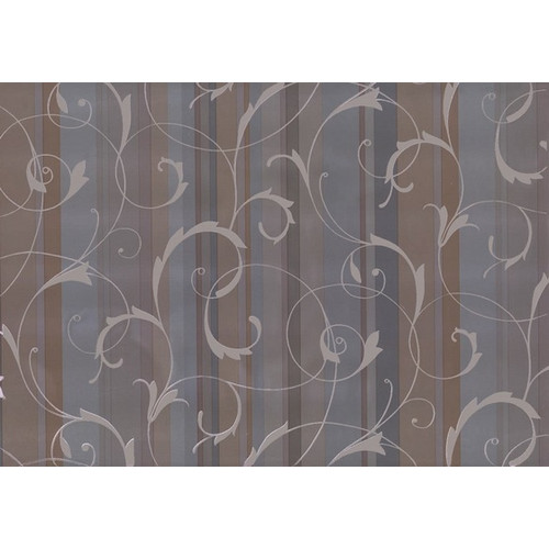 Gekkofix SCROLL OVERPRINT BLUE/GREY / kék szürke inox intarziás 45cm x 15m öntapadós tapéta