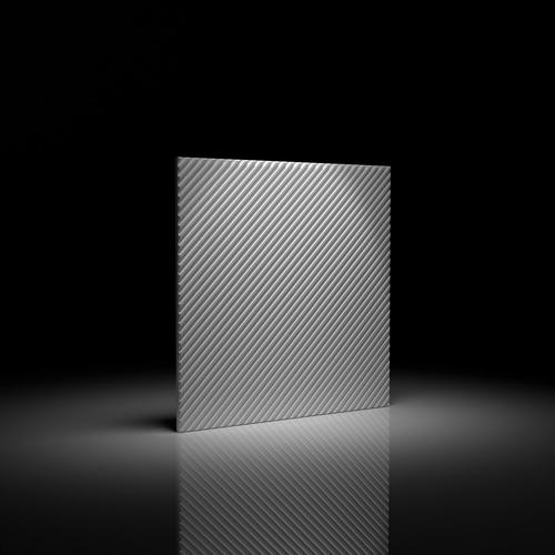 Cords-2 Dunes gipsz lamella modern falburkolat, festhető panel