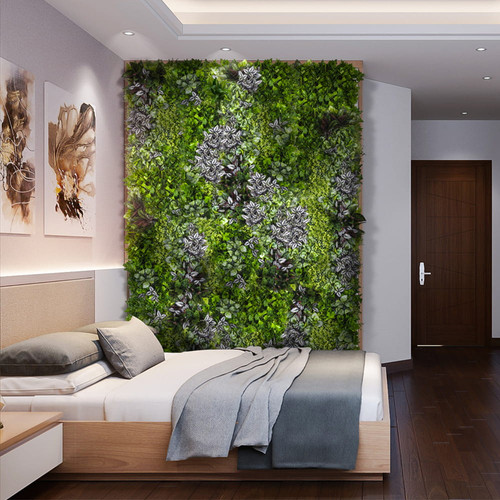 GD110 50x100 cm prémium egyedi kézzel készített élethű műanyag növényfal panel GD110 50x100 cm prémium egyedi kézzel készített élethű műanyag növényfal panel