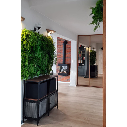 GD119 50x100 cm prémium egyedi kézzel készített élethű műanyag növényfal panel GD119 50x100 cm prémium egyedi kézzel készített élethű műanyag növényfal panel