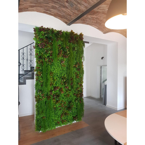 GD142 50x100 cm prémium egyedi kézzel készített élethű műanyag növényfal panel GD142 50x100 cm prémium egyedi kézzel készített élethű műanyag növényfal panel