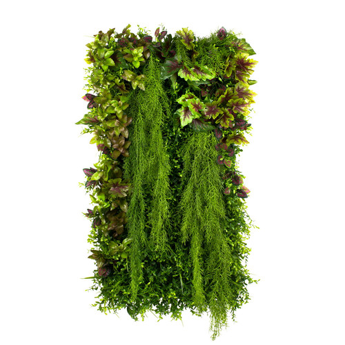 GD142 50x100 cm prémium egyedi kézzel készített élethű műanyag növényfal panel GD142 50x100 cm prémium egyedi kézzel készített élethű műanyag növényfal panel