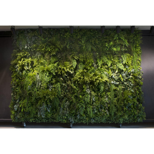 GD150 50x100 cm prémium egyedi kézzel készített élethű műanyag növényfal panel GD150 50x100 cm prémium egyedi kézzel készített élethű műanyag növényfal panel