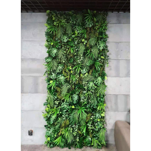 GD161 50x100 cm prémium egyedi kézzel készített élethű műanyag növényfal panel GD161 50x100 cm prémium egyedi kézzel készített élethű műanyag növényfal panel