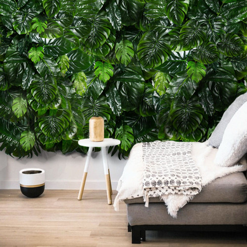 GD165 50x100 cm prémium egyedi kézzel készített élethű műanyag növényfal panel