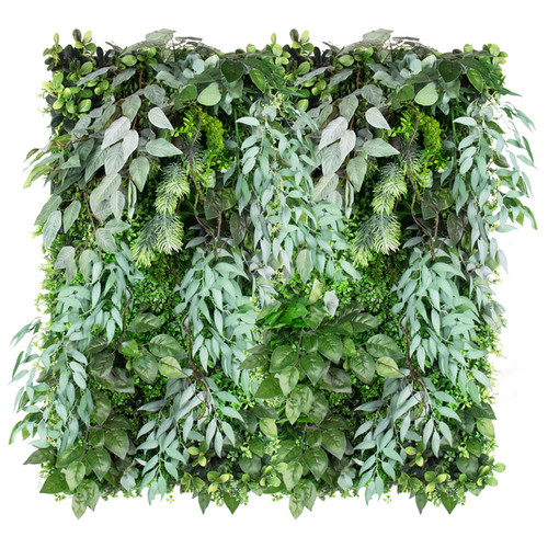 GD182 50x100 cm prémium egyedi kézzel készített élethű műanyag növényfal panel