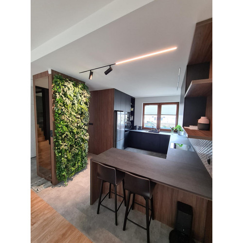 GD182 50x100 cm prémium egyedi kézzel készített élethű műanyag növényfal panel