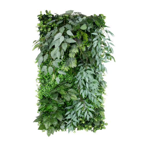 GD182 50x100 cm prémium egyedi kézzel készített élethű műanyag növényfal panel