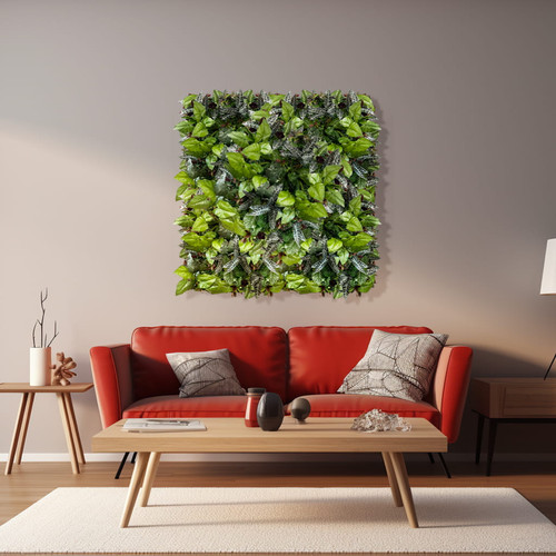 GD184 50x100 cm prémium egyedi kézzel készített élethű műanyag növényfal panel GD184 50x100 cm prémium egyedi kézzel készített élethű műanyag növényfal panel