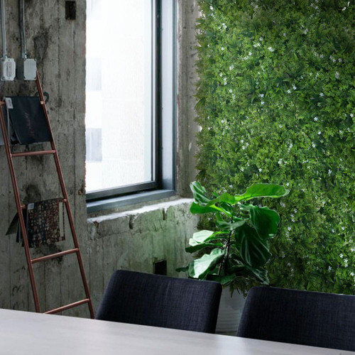 GD208 50x50 cm élethű műanyag zöldfal növényfal panel, műnövény dekoráció GD208 50x50 cm élethű műanyag zöldfal növényfal panel, műnövény dekoráció