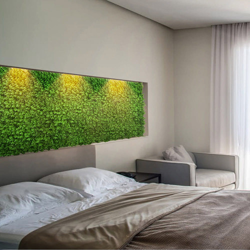 GD216 50x50 cm élethű műanyag zöldfal növényfal panel