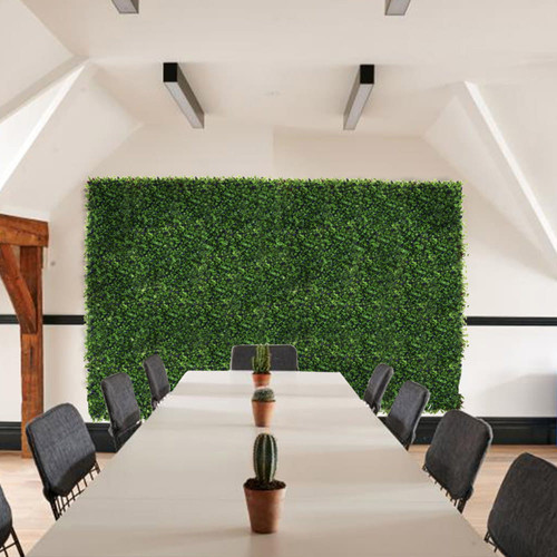 GD228 50×50 cm élethű műanyag zöldfal növényfal panel, műnövény dekor