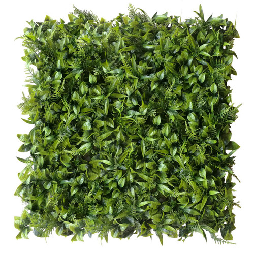 GD240 50x50 cm élethű műanyag zöldfal növényfal panel, műnövény falra GD240 50x50 cm élethű műanyag zöldfal növényfal panel, műnövény falra