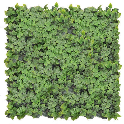 GD275 50x50 cm UV álló kültéri élethű műanyag zöldfal növényfal panel, levelek GD275 50x50 cm UV álló kültéri élethű műanyag zöldfal növényfal panel, levelek