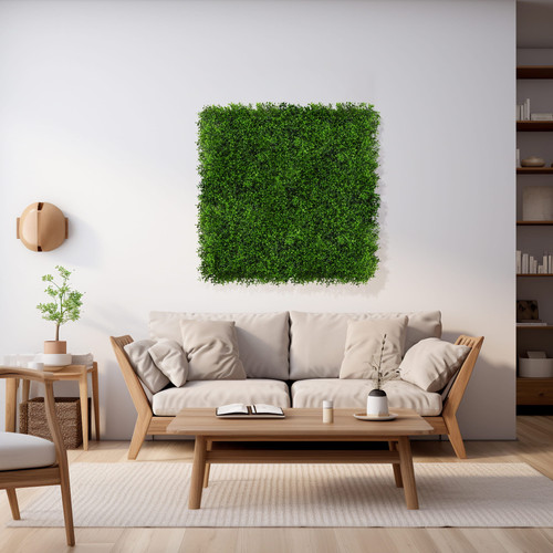 GD283 50x50 cm UV álló kültéri élethű műanyag zöldfal növényfal panel GD283 50x50 cm UV álló kültéri élethű műanyag zöldfal növényfal panel